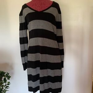 Old navy striped sweater dress large